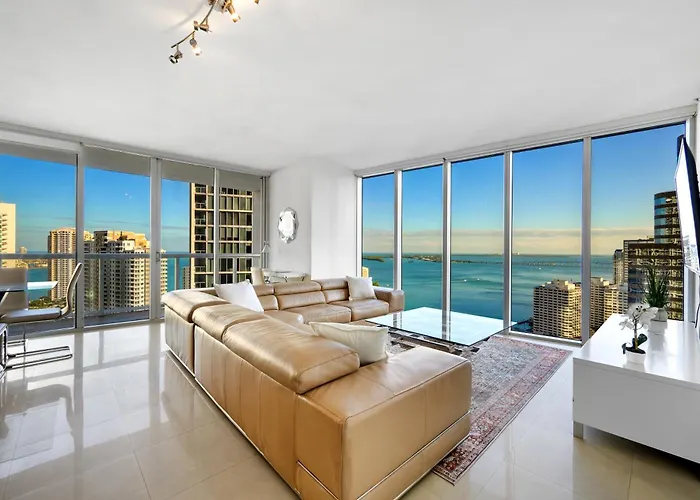 Icon Brickell Corner Apartment With Ocean & Pool View And 5 Star Spa